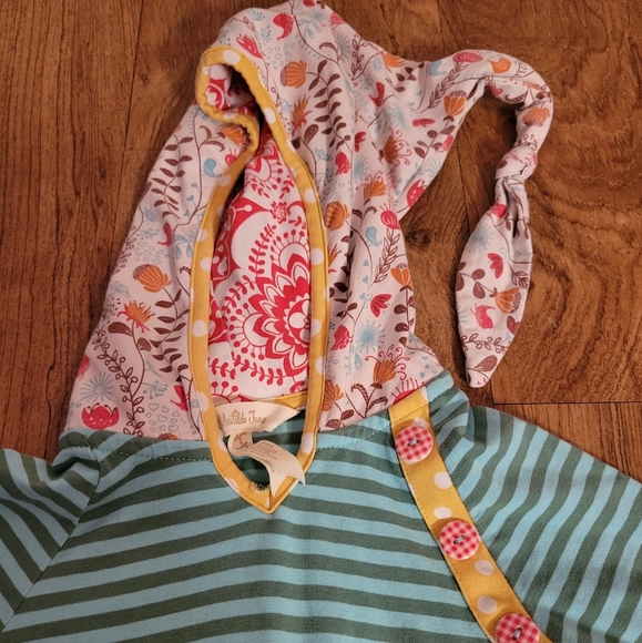 MATILDA JANE Once Upon A time Keepsake Chrissy Hooded Dress Size 2 Euc - Picture 5 of 9